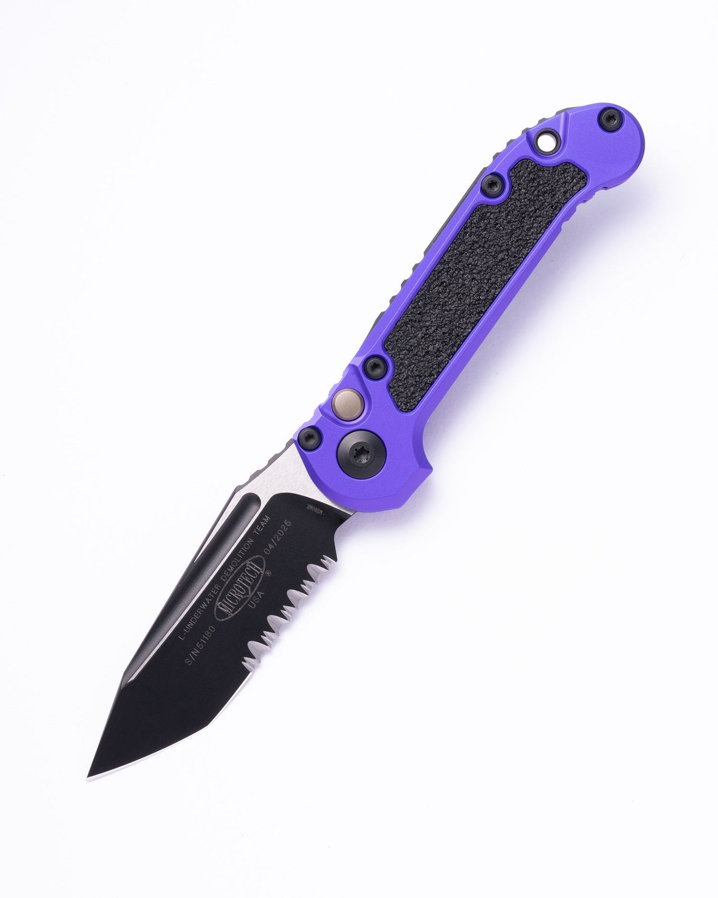 LUDT GEN III T/E สีดำส่วนหยักสีม่วง (1136-2PU)