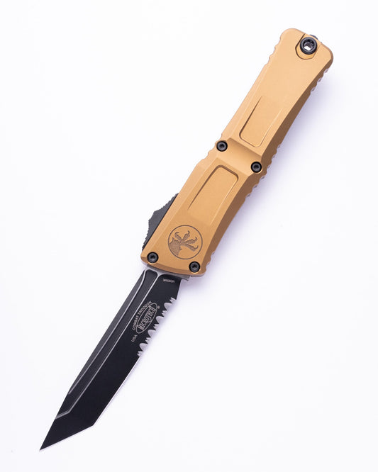 COMBAT TROODON GEN III T/E BLACK PART SERRATE TAN (1144-2TA)