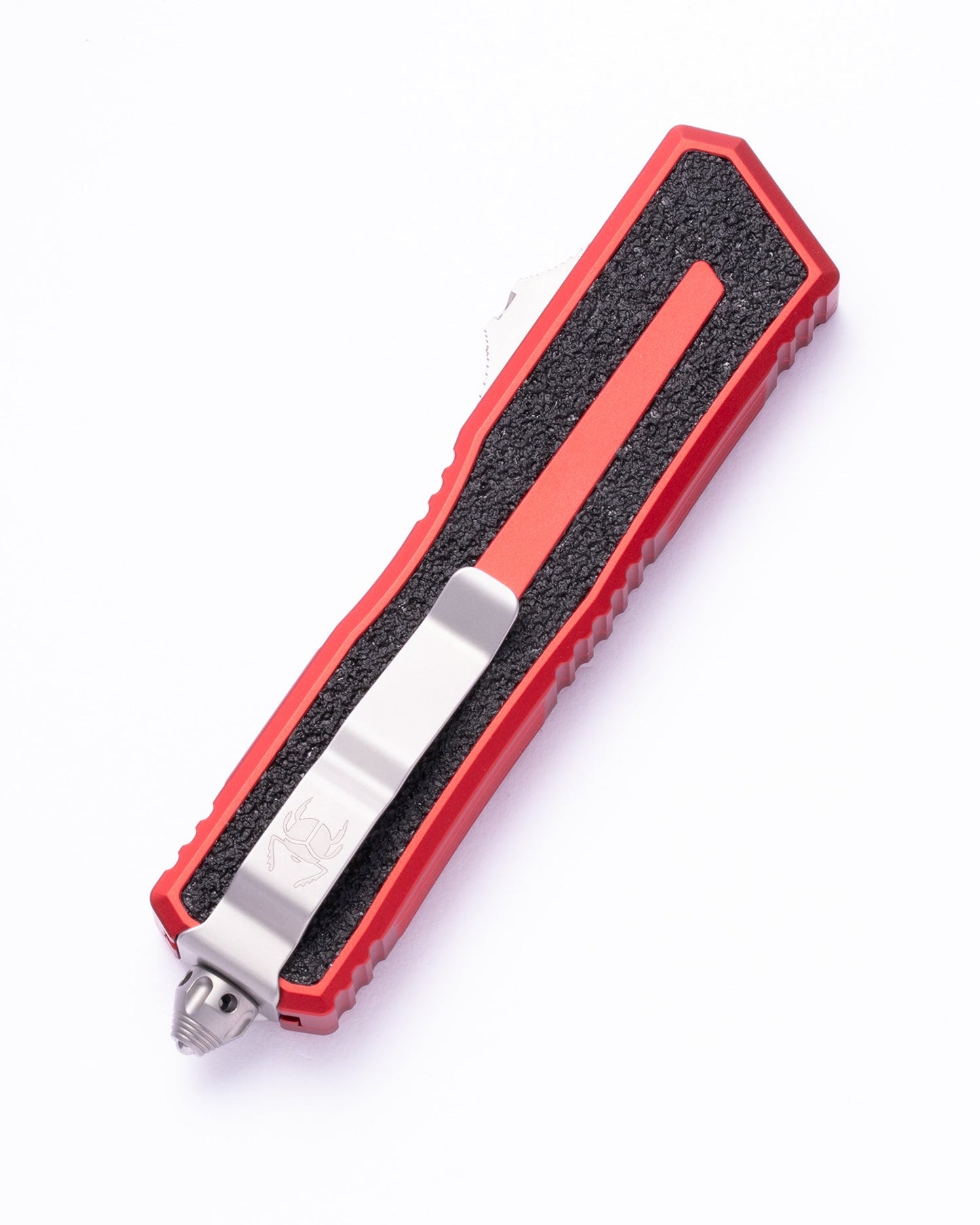 Scarab® II S/E Gen III Red Stonewash Partial Serrated (1278-11RD)
