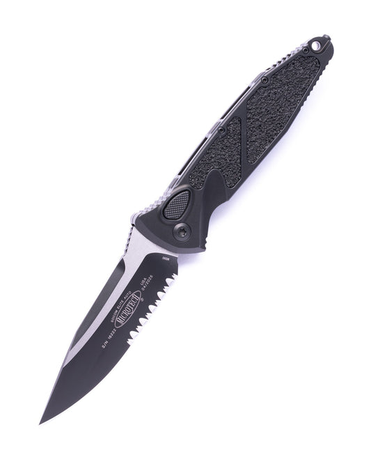 SOCOM ELITE S/E-AUTO BLACK TACTICAL PARTIAL SERRATED (160A-2T)