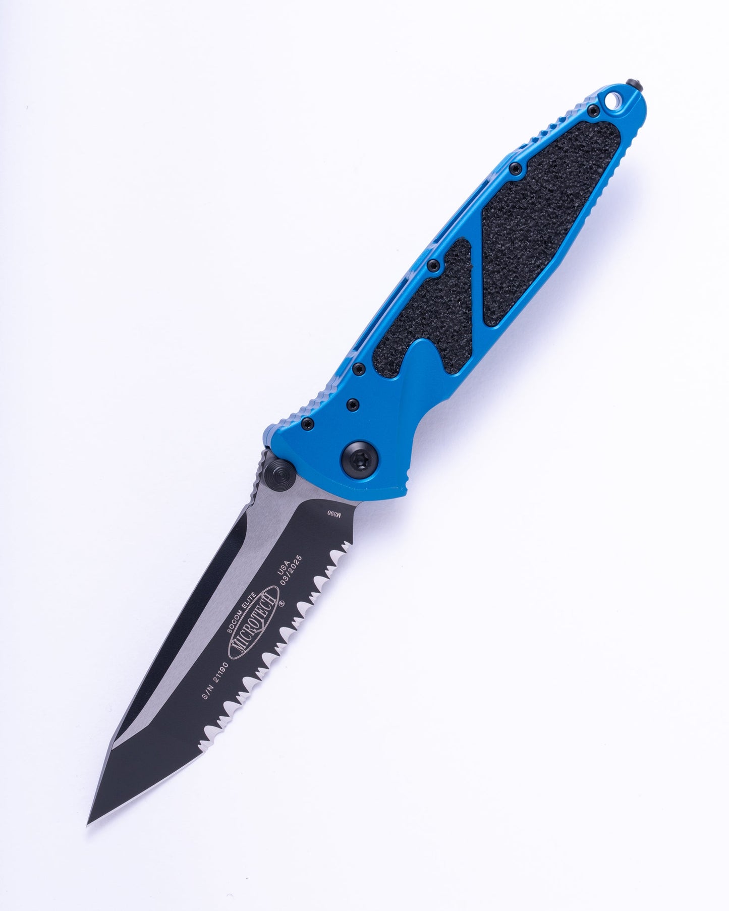 SOCOM ELITE T/E BLACK FULL SERRATE BLUE (161-3BL) FACTORY SECOND
