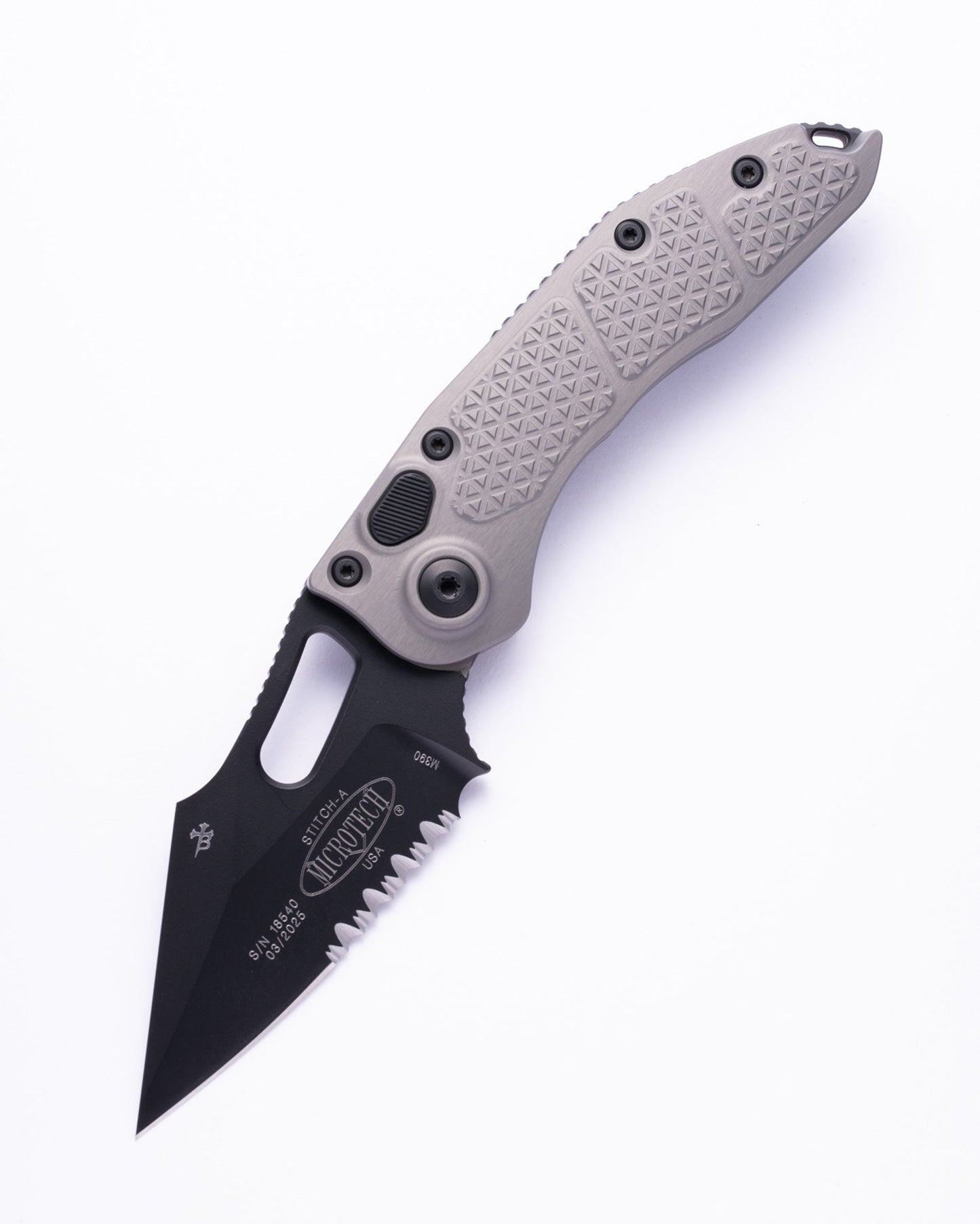 STITCH S/E BLACK PART SERRATE NATURAL CLEAR (169-2NC) FACTORY SECOND