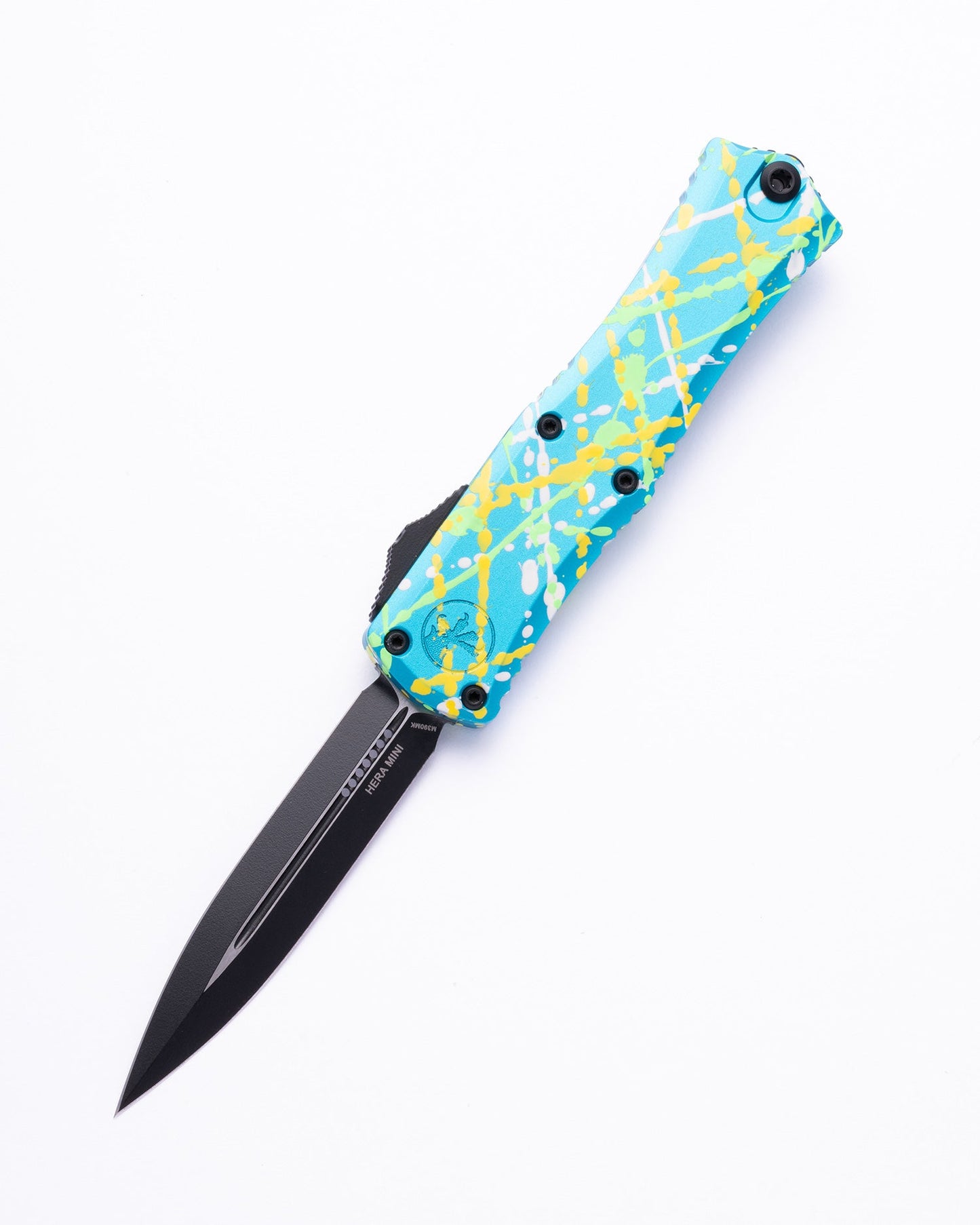 Hera® II Mini D/E Turquoise Standard Green Mamba, Corvette Yellow, and White Splatter (1702M-1TQGMCYWHSPL)