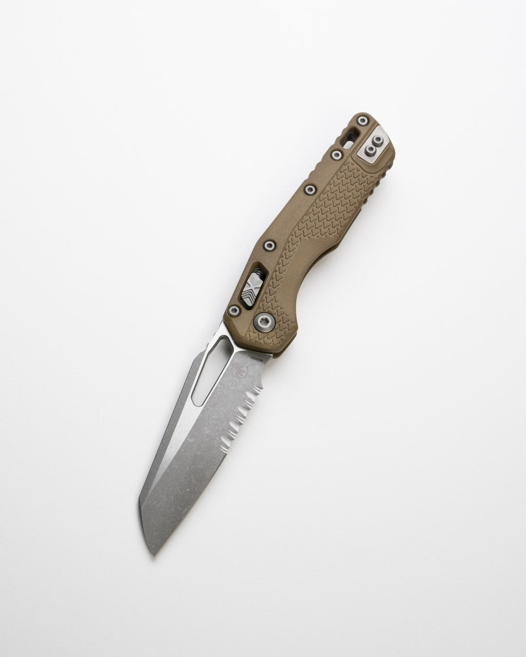 MSI® S/E Tri-Grip Polymer Dark Earth Apocalyptic® Partial Serrated (210T-11APPMDE)