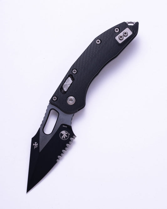 STITCH S/E RAM - LOK BLK PAINTED BLADE FLUTED G-10 BLACK PART SERR (169RL-2FLGTBK) FACTORY SECOND