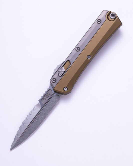 Glykon Bayonet OD Green Stonewash Partial Serrated Nickel Boron Internals (184-11OD) FACTORY SECOND