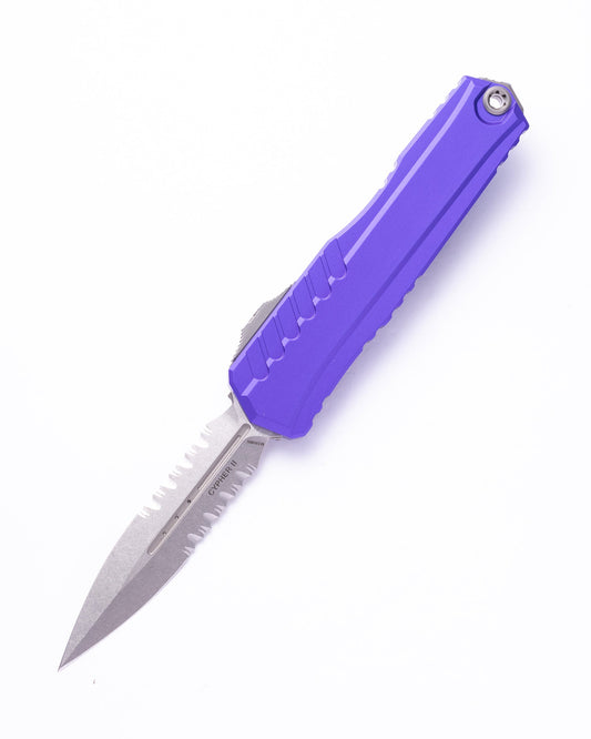 CYPHER II D/E STONEWASH PART SERRATE PURPLE (1242-11PU) FACTORY SECOND